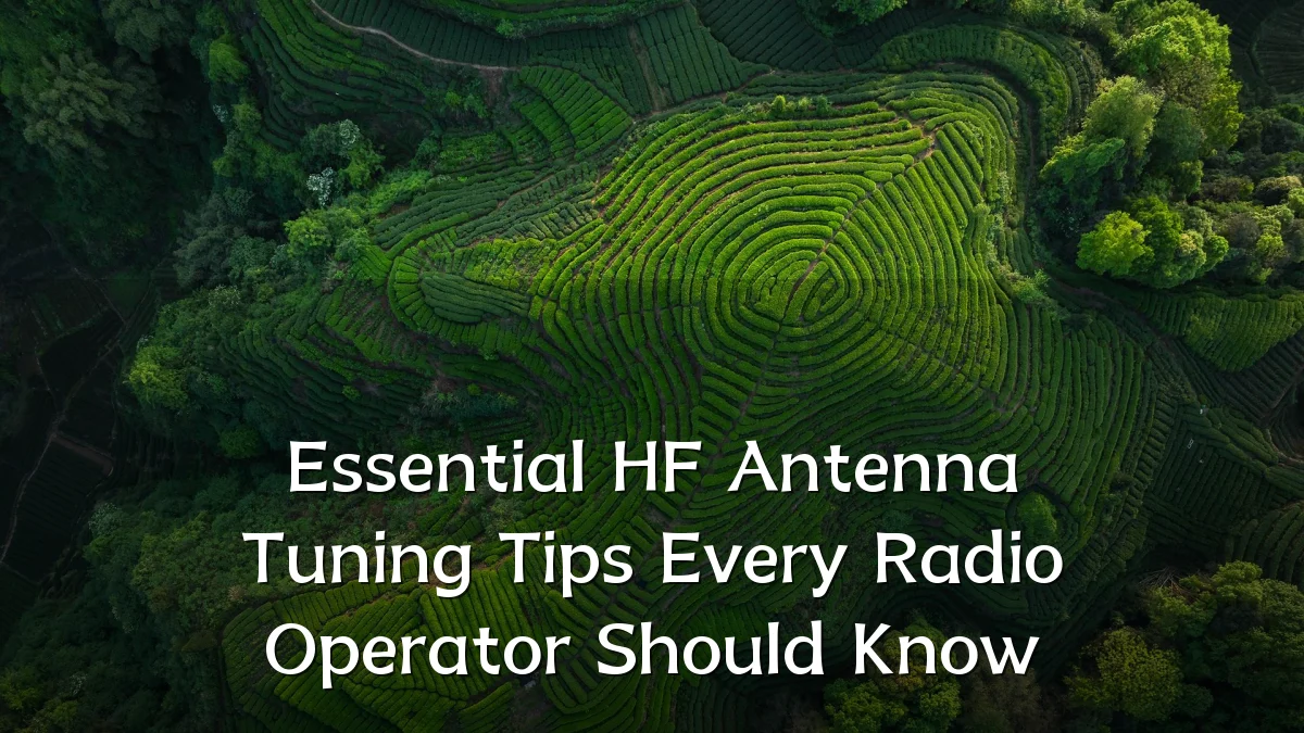 Essential HF Antenna Tuning Tips Every Radio Operator Should Know