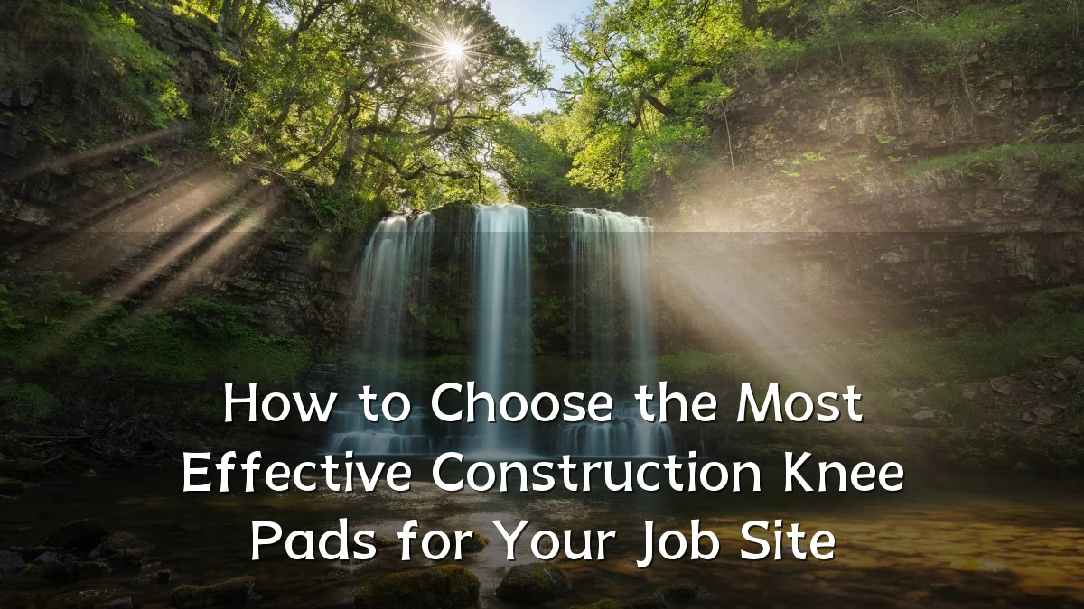 How to Choose the Most Effective Construction Knee Pads for Your Job Site