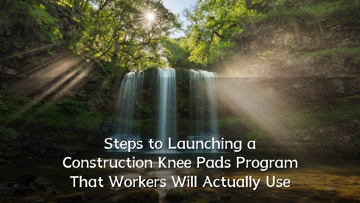 Steps to Launching a Construction Knee Pads Program That Workers Will Actually Use